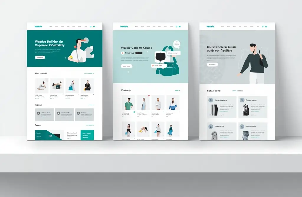 Online store design sample
